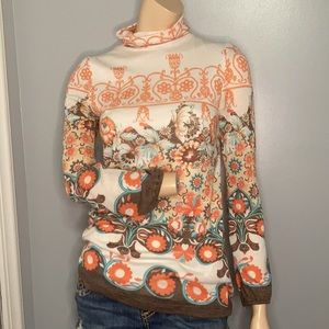 ⭐️Forever Longsleeves Pronted Turtle Neck Shirt Sz M⭐️